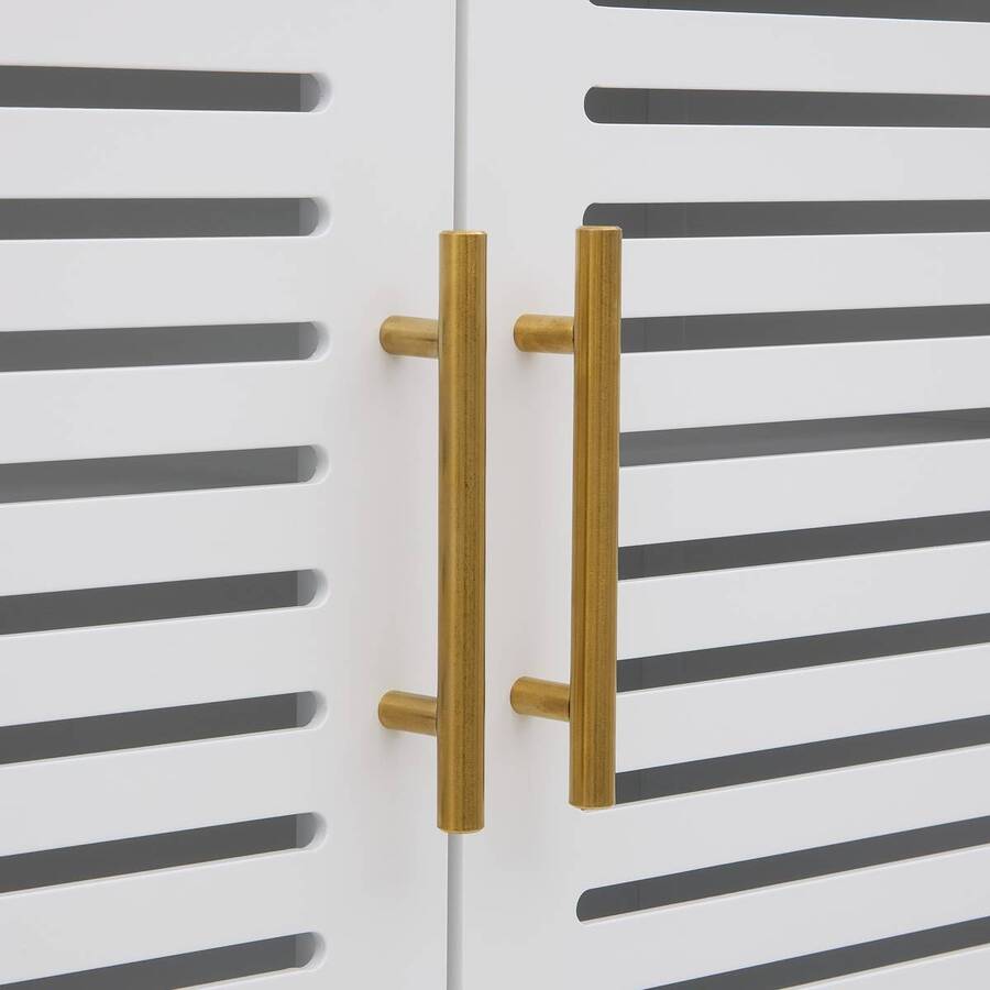 Meuble wc 2 portes 1 étagère, 67x25 cm, blanc Orea