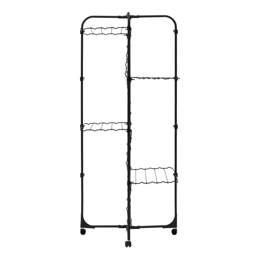 Étendoir à linge tour, h.166 cm, noir Olympe