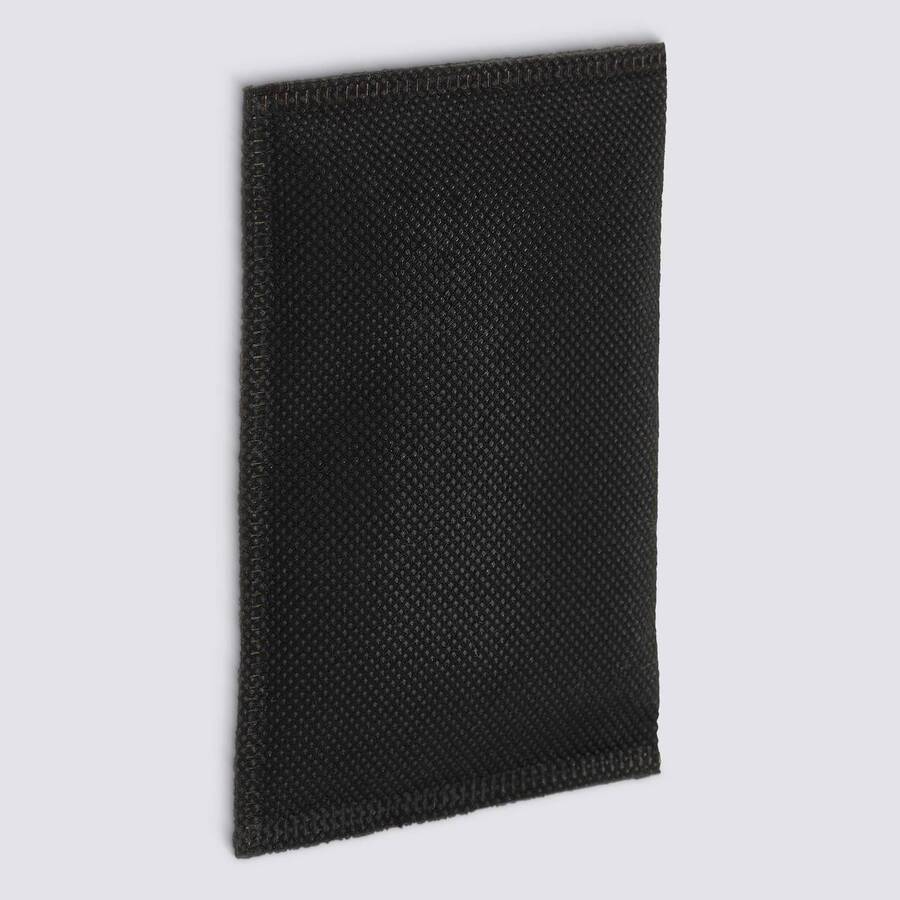 Filtre pour poubelle, parfum citron, 12x8 cm, noir