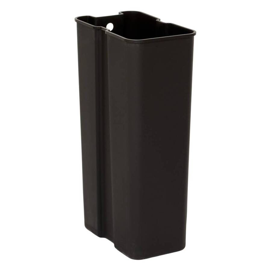 Poubelle manuelle slim, 30l, vert Delta