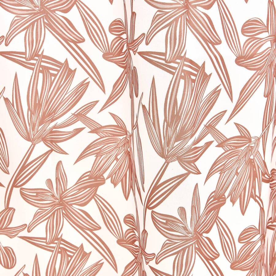 Rideau de douche, 180x200 cm, rose Bloom