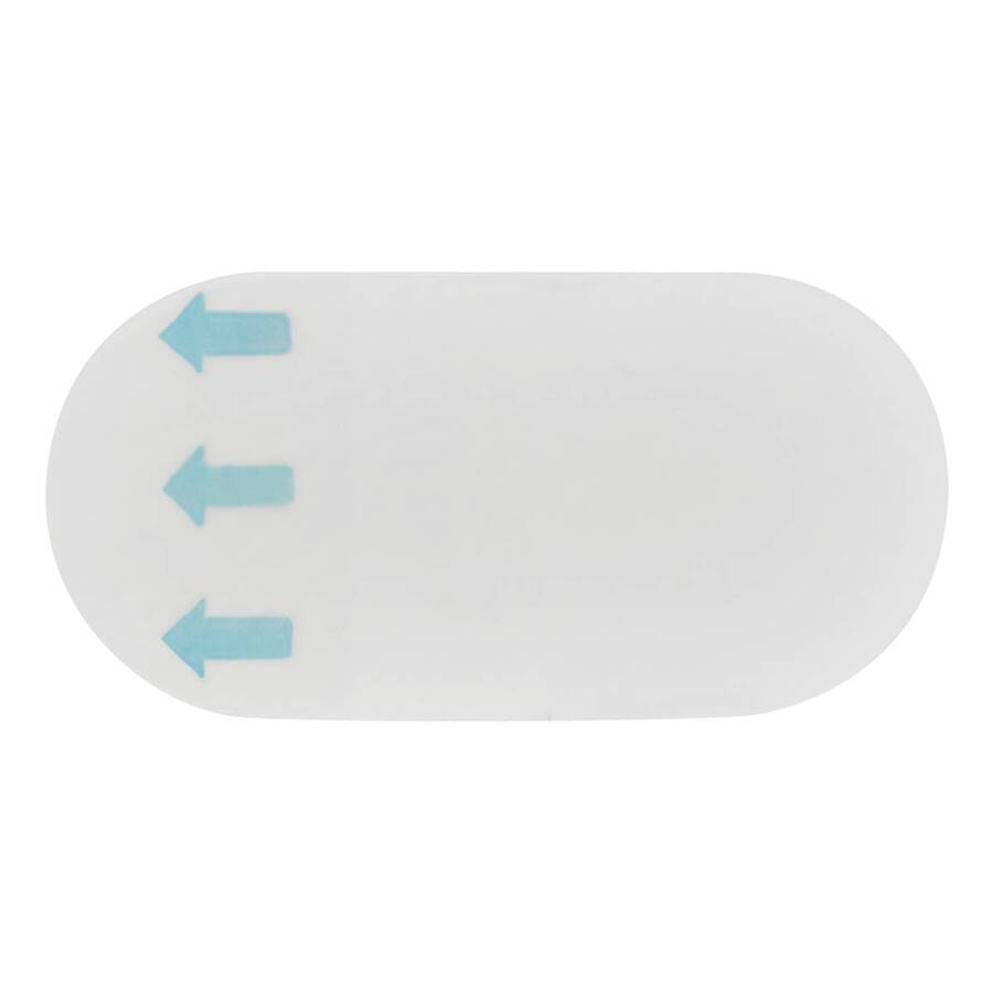 Lot de 12 pansement, 3 formats, blanc