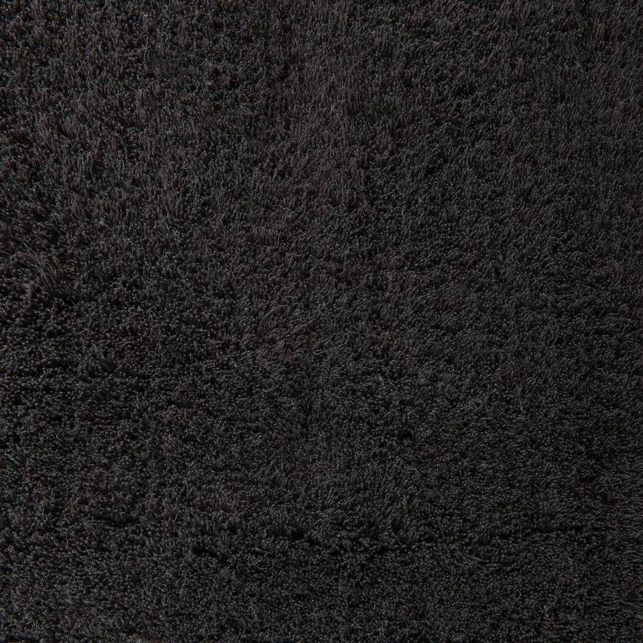 Tapis, coton, 75x50 cm, noir Colorama