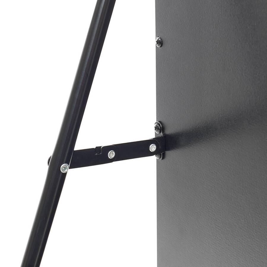 Miroir led, 40x150 cm, argent