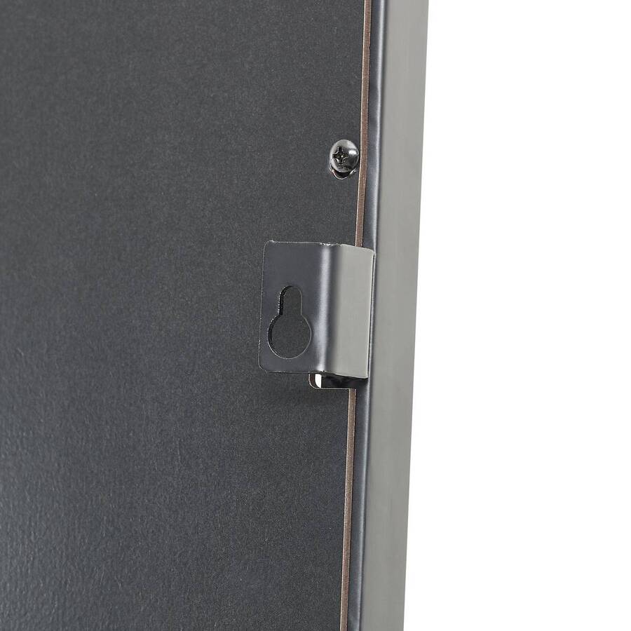Miroir led, 40x150 cm, argent