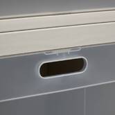 Rangement 3 cases, 30,5x30,5 cm, beige Cube'n door