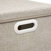 Rangement 3 cases, 30,5x30,5 cm, beige Cube'n door