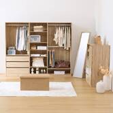Penderie, h.115 cm, beige Dolo
