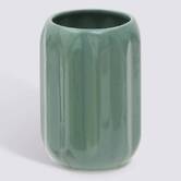 Porte-brosse à dents, d.8 x h.11,9 cm, grès, ficus Colorama