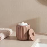 Pot à cotons, d.12,5 cm, rose blush Colorama