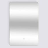 Miroir led, 40x60 cm, argent Halo