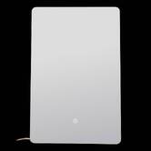 Miroir led, 40x60 cm, argent Halo