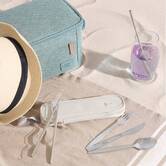 Kit couverts avec pochette de rangement, 5 pièces 