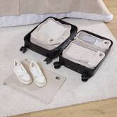 Lot de 3 sacs compresseurs avec sac de rangement, 4 pièces