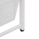 Colonne de rangement 3 tiroirs, h.72,5 cm, blanc Meshy