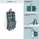 Organiseur de voyage multipoches, 30x15 cm 
