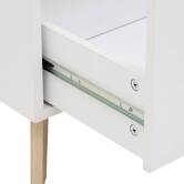 Meuble tv 2 portes, 120x40 cm, blanc Luma