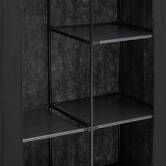 Penderie, 165x88 cm, noir Dressy