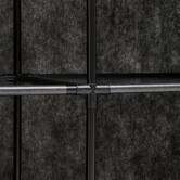 Penderie, 165x88 cm, noir Dressy
