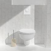 Brosse wc, h.40 cm, beige Colorama