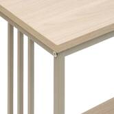 Console 3 niveaux, 80x30 cm, sable Duna