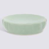 Porte-savon, d.11 cm, grès, vert céladon Colorama