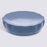 Porte-savon, d.11 cm, grès, bleu Colorama