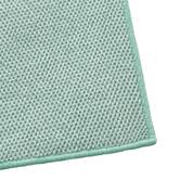 Lot de 2 chiffons, 30x30 cm, vert / beige