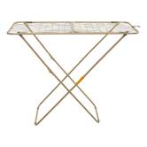 Étendoir à linge pont, 18 m d'étendage, beige Sahara