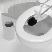 Brosse wc, h.40 cm, blanc Colorama