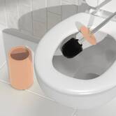 Brosse wc, h.40 cm, rose blush Colorama