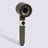 Pommeau de douche, l.24,5 cm, gris