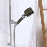 Pommeau de douche, l.24,5 cm, gris
