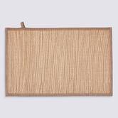 Tapis, bambou, 80x50 cm, beige Stemy