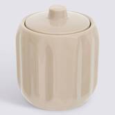 Pot à cotons, d.12,5 cm, beige Colorama