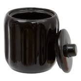 Pot à cotons, d.12,5 cm, noir Colorama