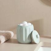 Pot à cotons, d.12,5 cm, vert céladon Colorama