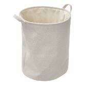 Corbeille à linge, 56l, blanc Bouclette