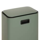 Poubelle manuelle, 30l, vert Delta