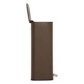 Poubelle manuelle, 30l, chocolat Delta