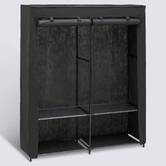 Penderie, 165x140 cm, noir Dressy