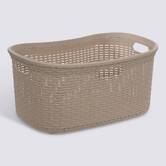 Corbeille à linge, 40l, café