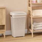 Corbeille à linge, 70l, argile