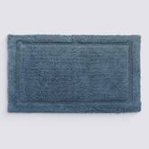 Tapis, coton, 75x50 cm, bleu Colorama