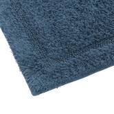 Tapis, coton, 75x50 cm, bleu Colorama