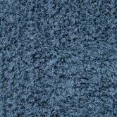 Tapis, coton, 75x50 cm, bleu Colorama