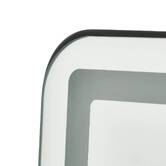 Miroir led, 40x150 cm, argent