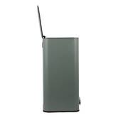 Poubelle manuelle, 50l, vert Delta