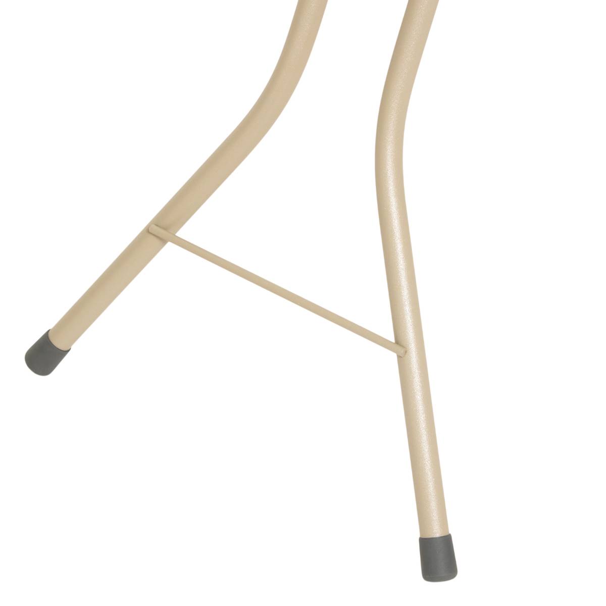 Table à repasser, l.128 cm, beige