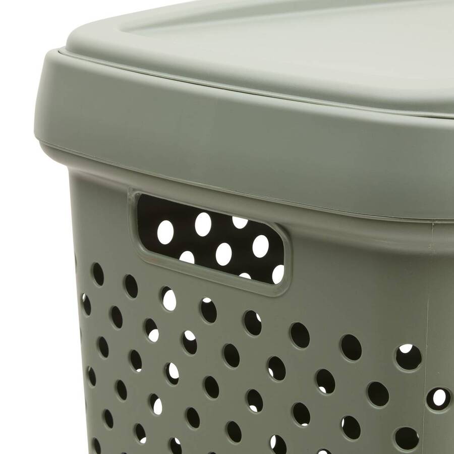 Corbeille à linge, 70l, laurier